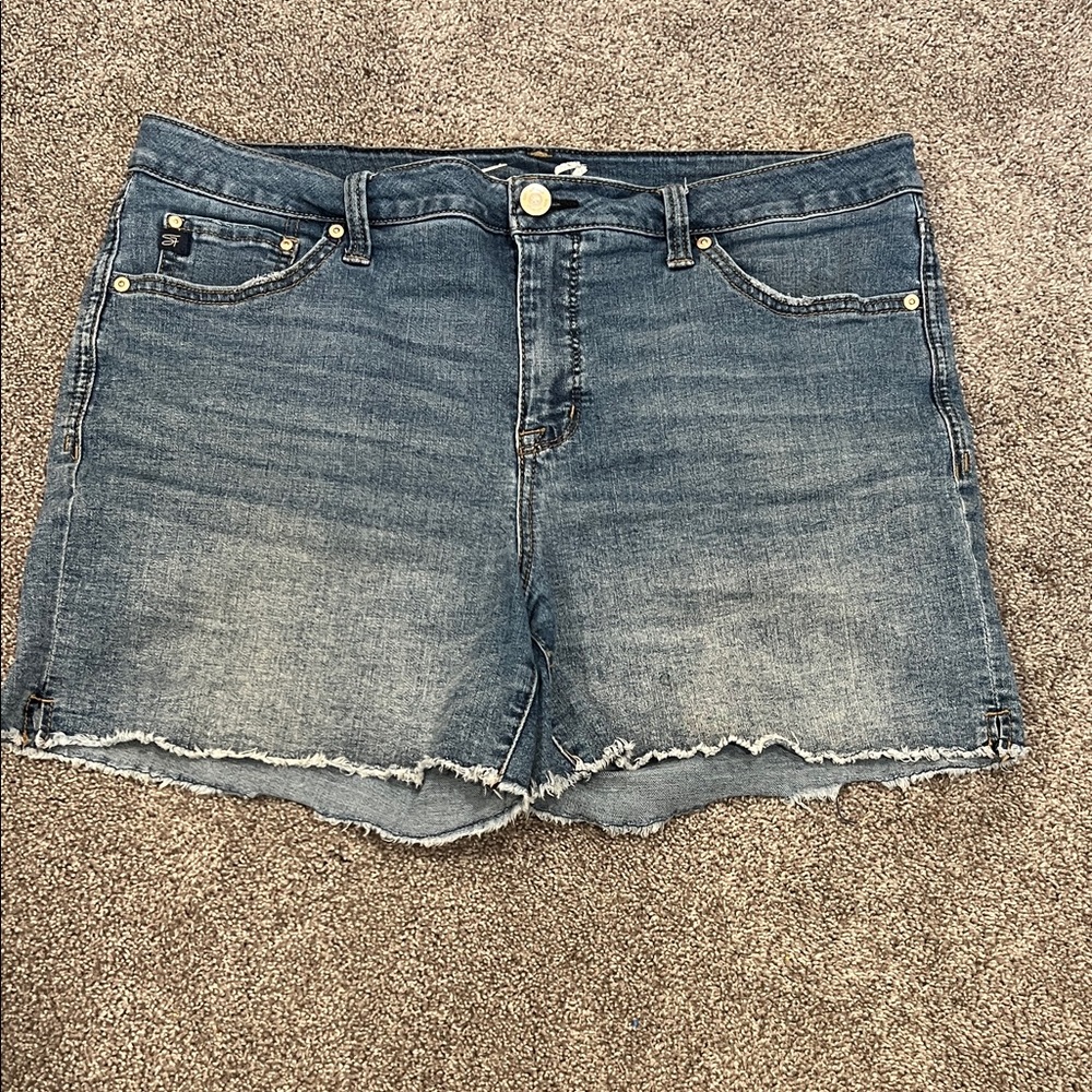 Seven7 Classic Blue Jean Shorts